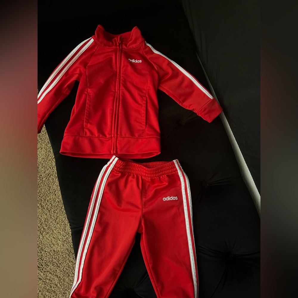Toddler Boy Adidas Track Suit